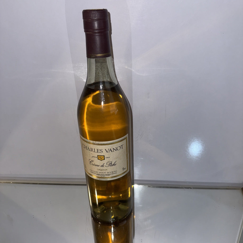 Charles Vanot Creme De Peche ( Peach ) Liqueur 700ml