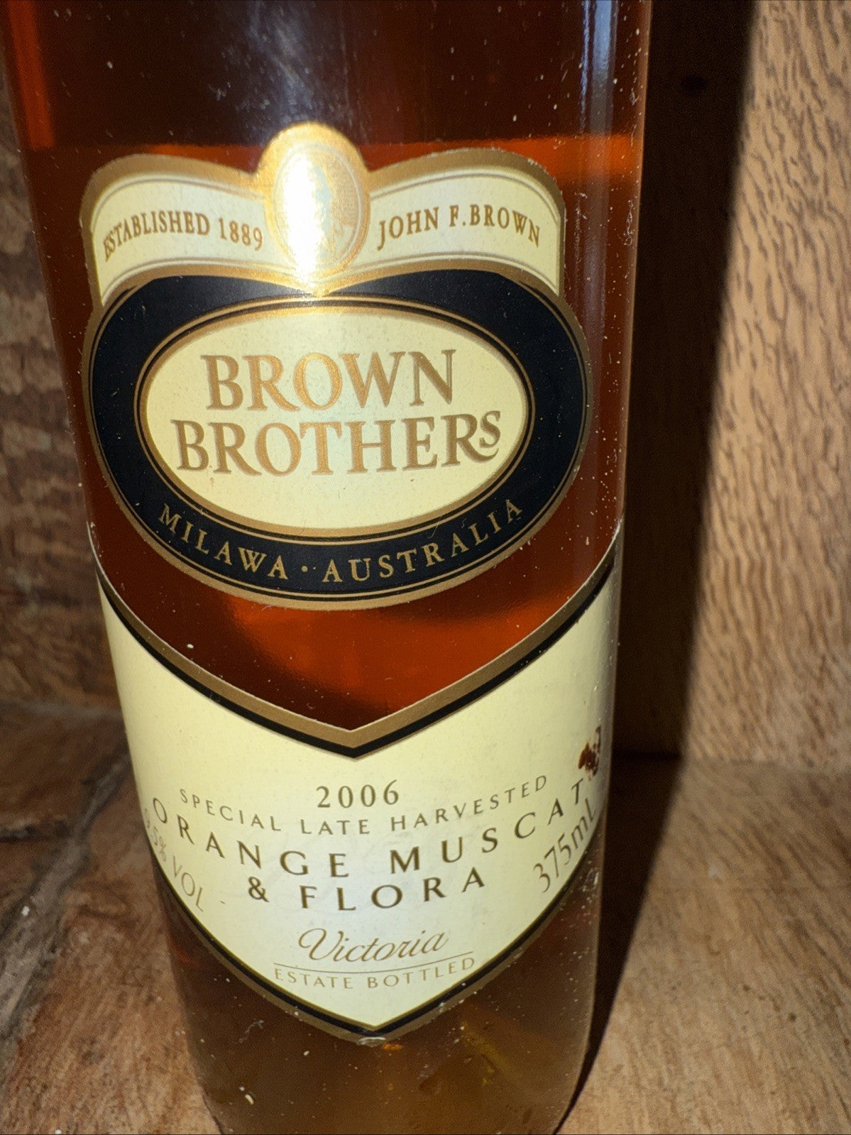 Brown Brothers Orange Muscat 375 ml 2006