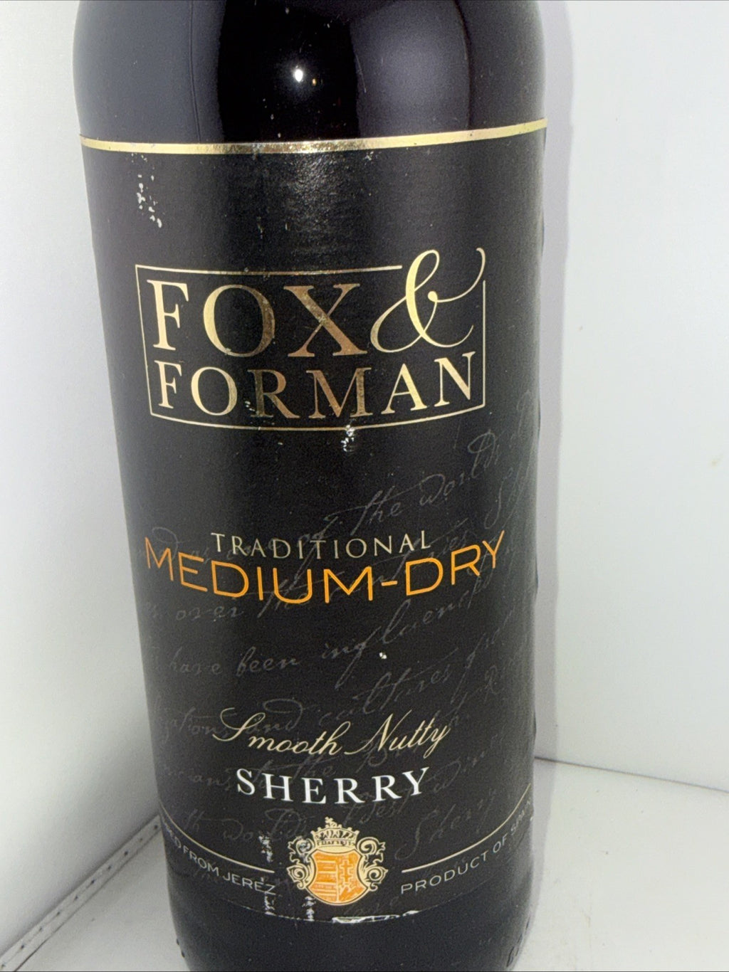 Fox & Forman Traditional Medium Dry Sherry 75cl 17.5%