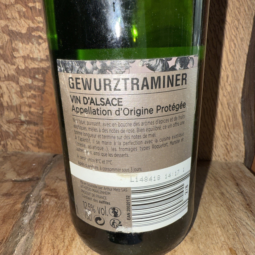 Gewurtztriminer Vin D'alsace 2016