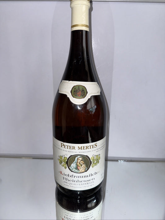 Liebfraumilch Rheinhessen 1.5L 1990 GERMANY Vintage