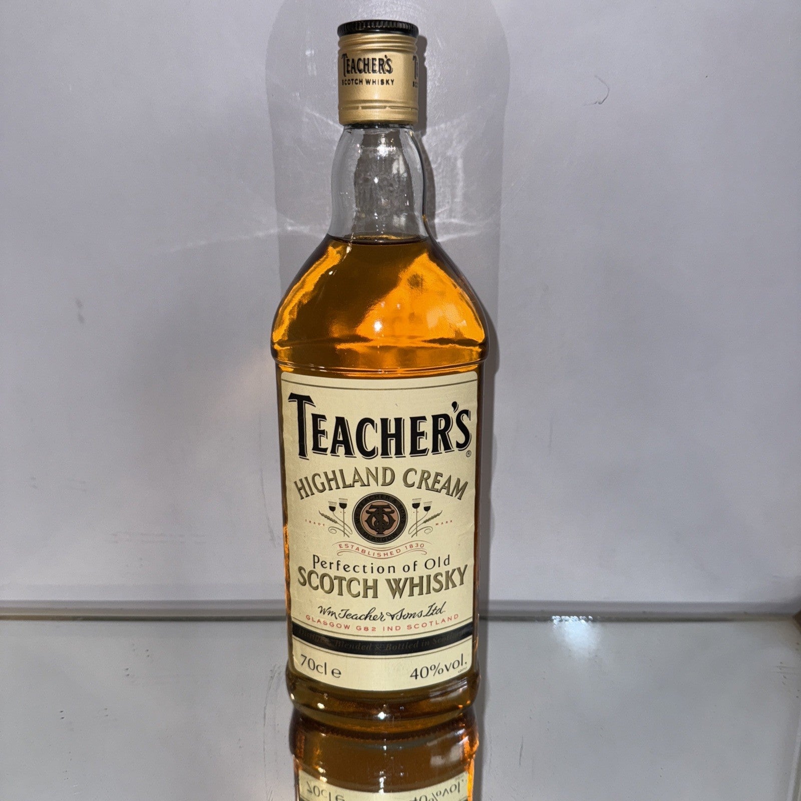 Early 2000s Teachers Highland Cream 40%abv 70cl Vintage matured - Whisky