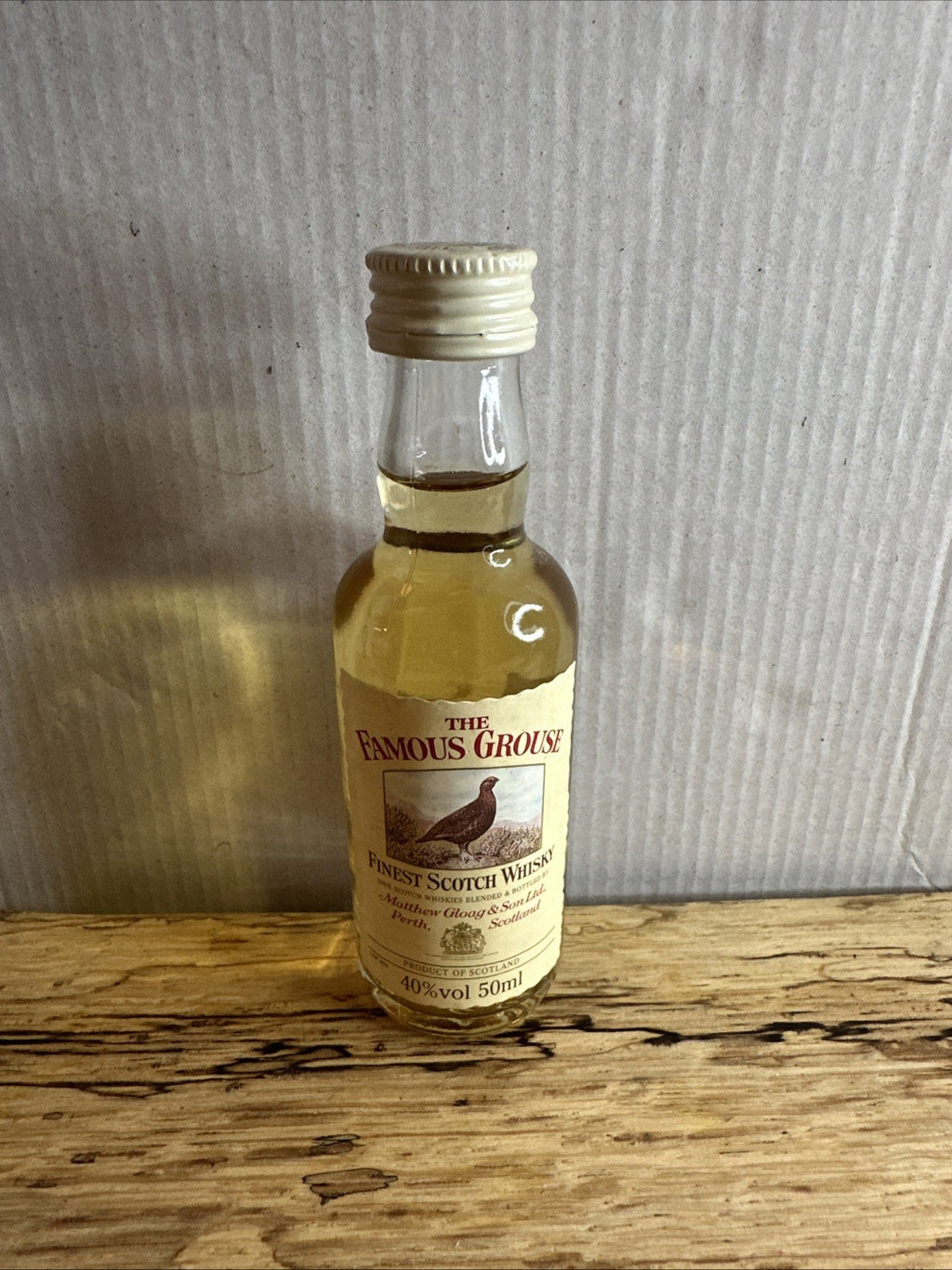The Famous Grouse Finest Scotch Whisky Miniature