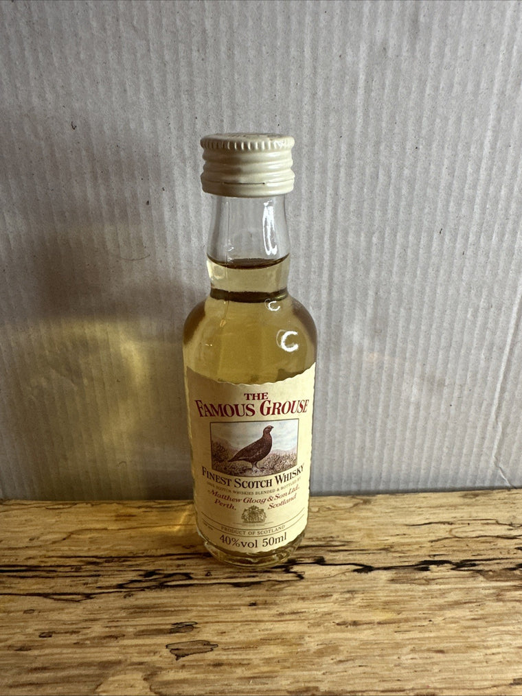 The Famous Grouse Finest Scotch Whisky Miniature