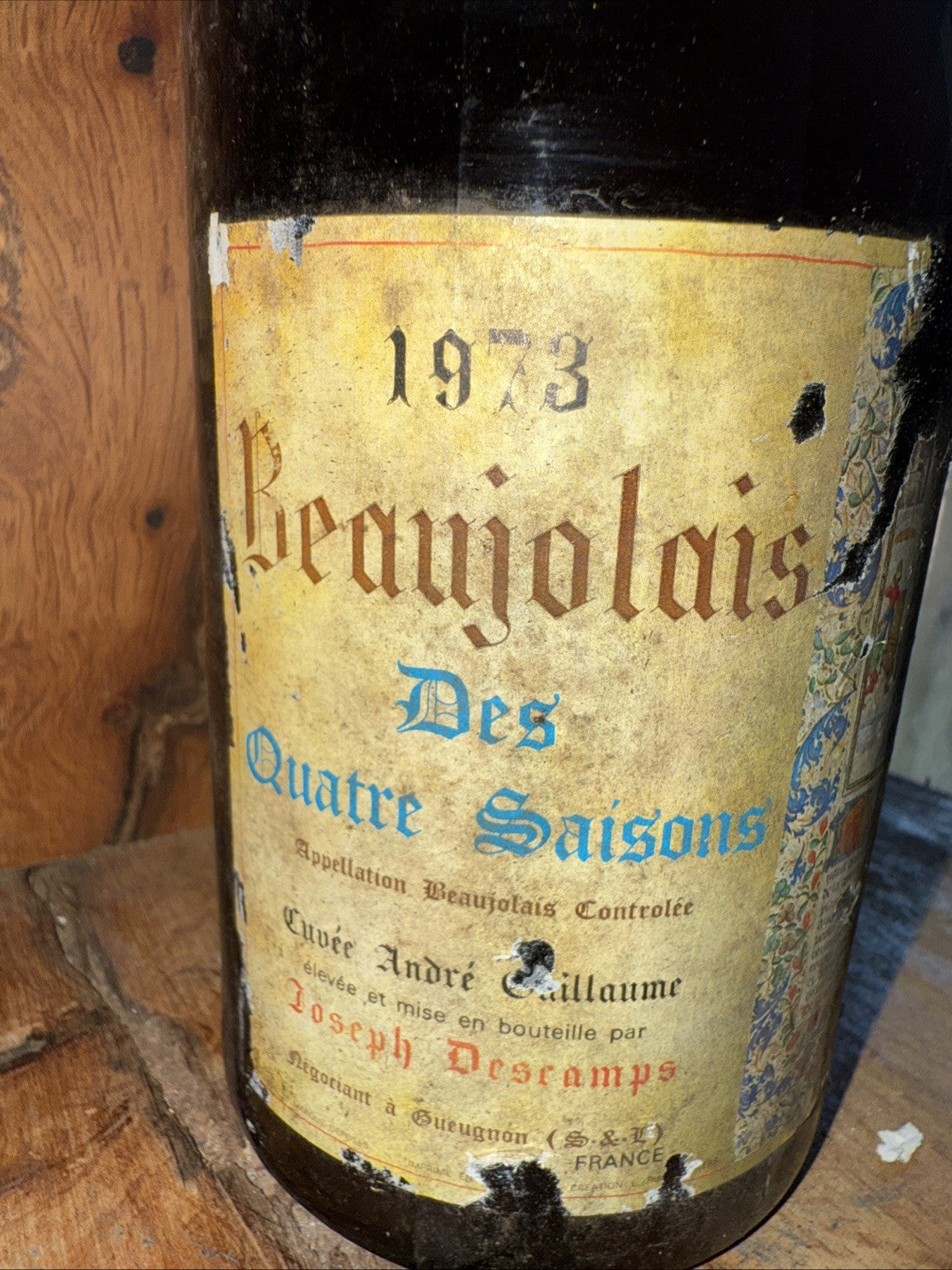 Beaujolais Des Quarte Saisons Joseph Descamps 1973