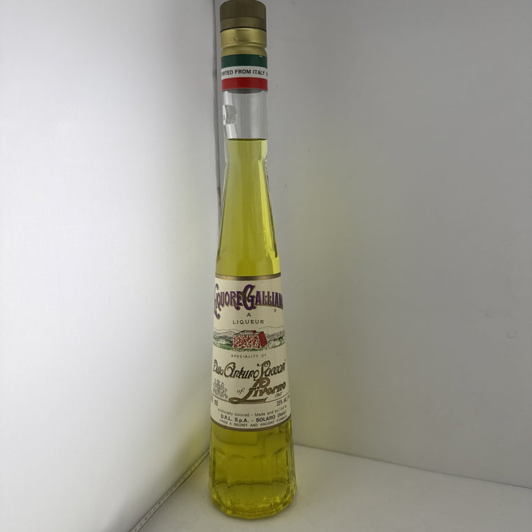 Vintage Liquore Galliano 35cl 35% Ditta Arturo Vaccari Livorno 1980s