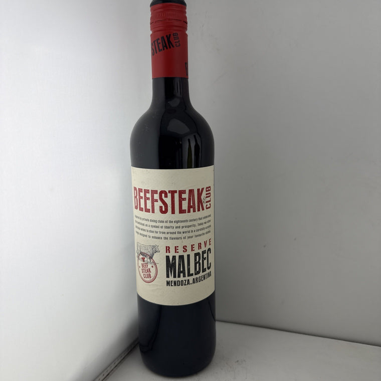Beefsteak Club Reserve Malbec 2024 Mendoza Argentina 750ml 12.5%