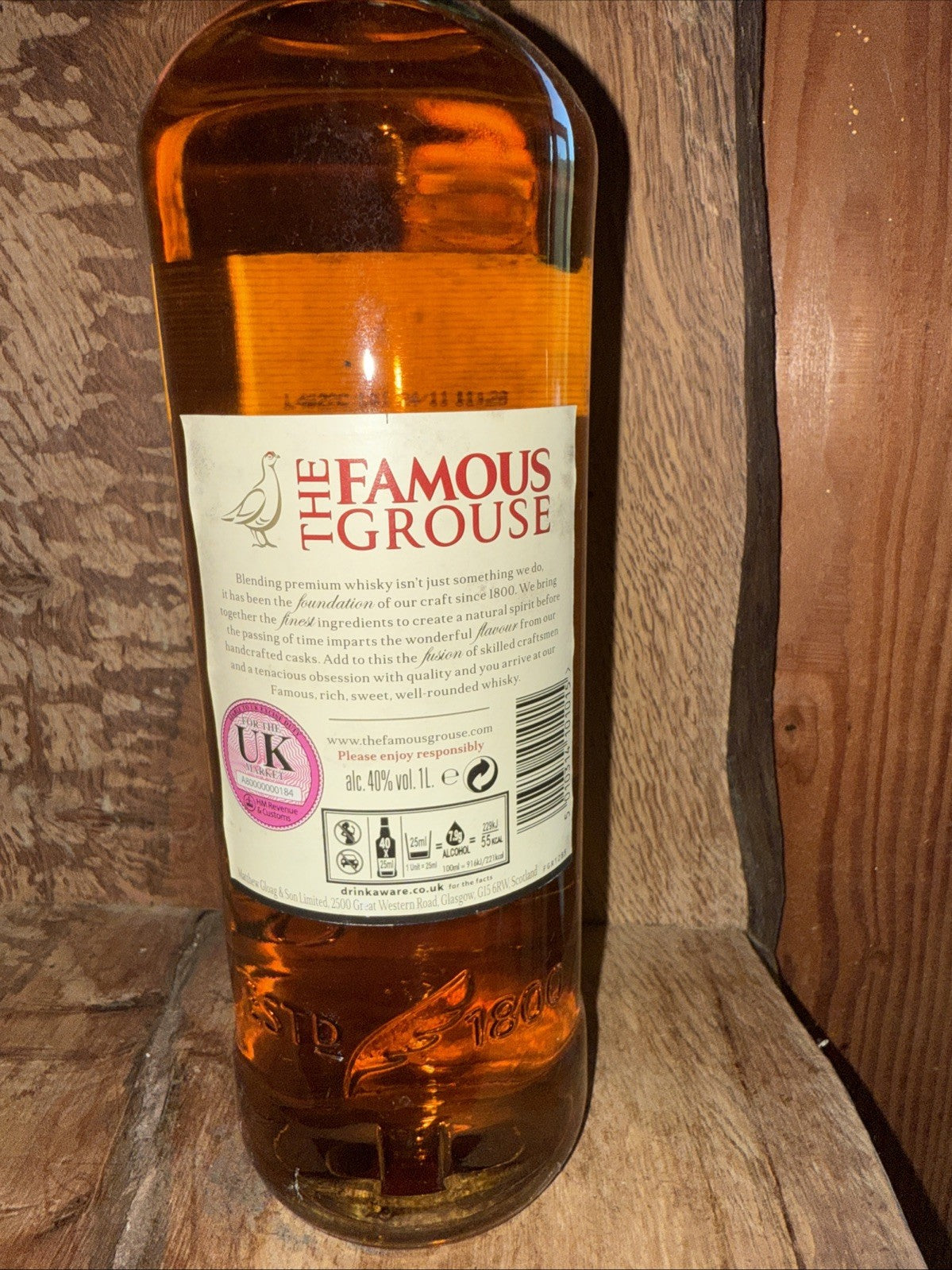 Famous Grouse Blended Scotch Whisky 1l Blended Whisky 100cl cheapest on internet