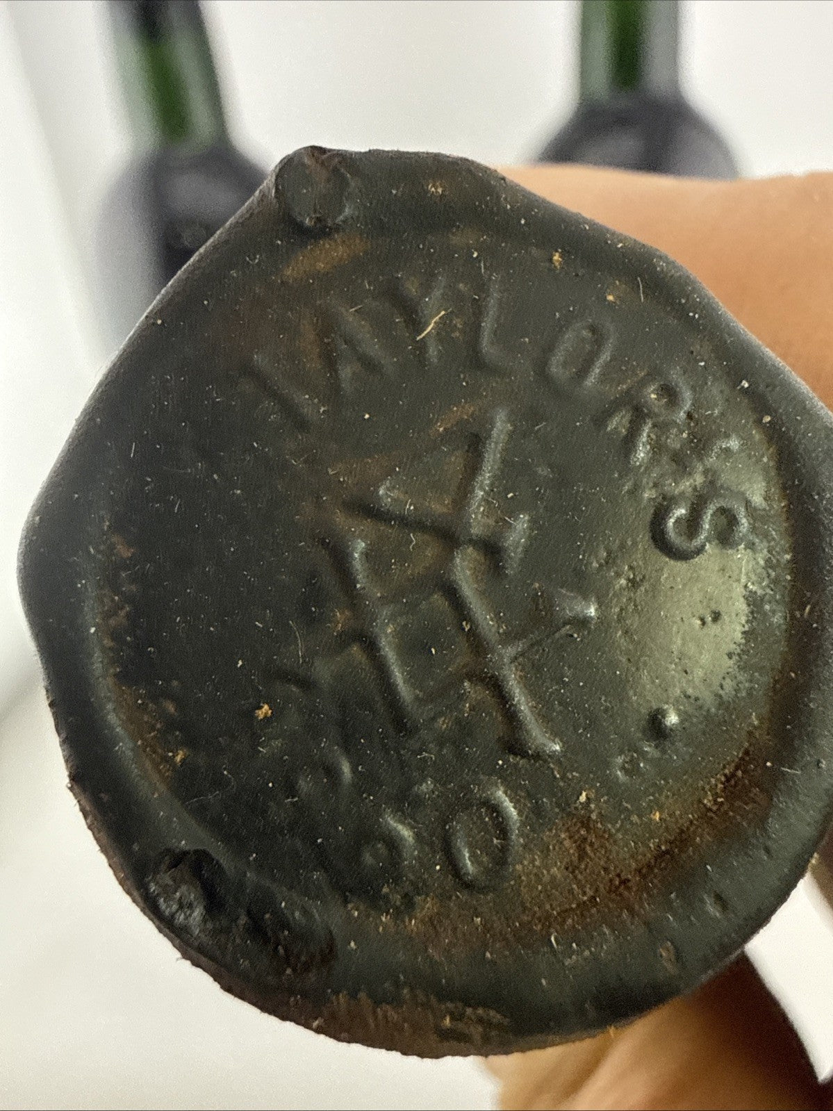 Taylor's 1960 Vintage Port No Label Good Fill.. One Bottle!