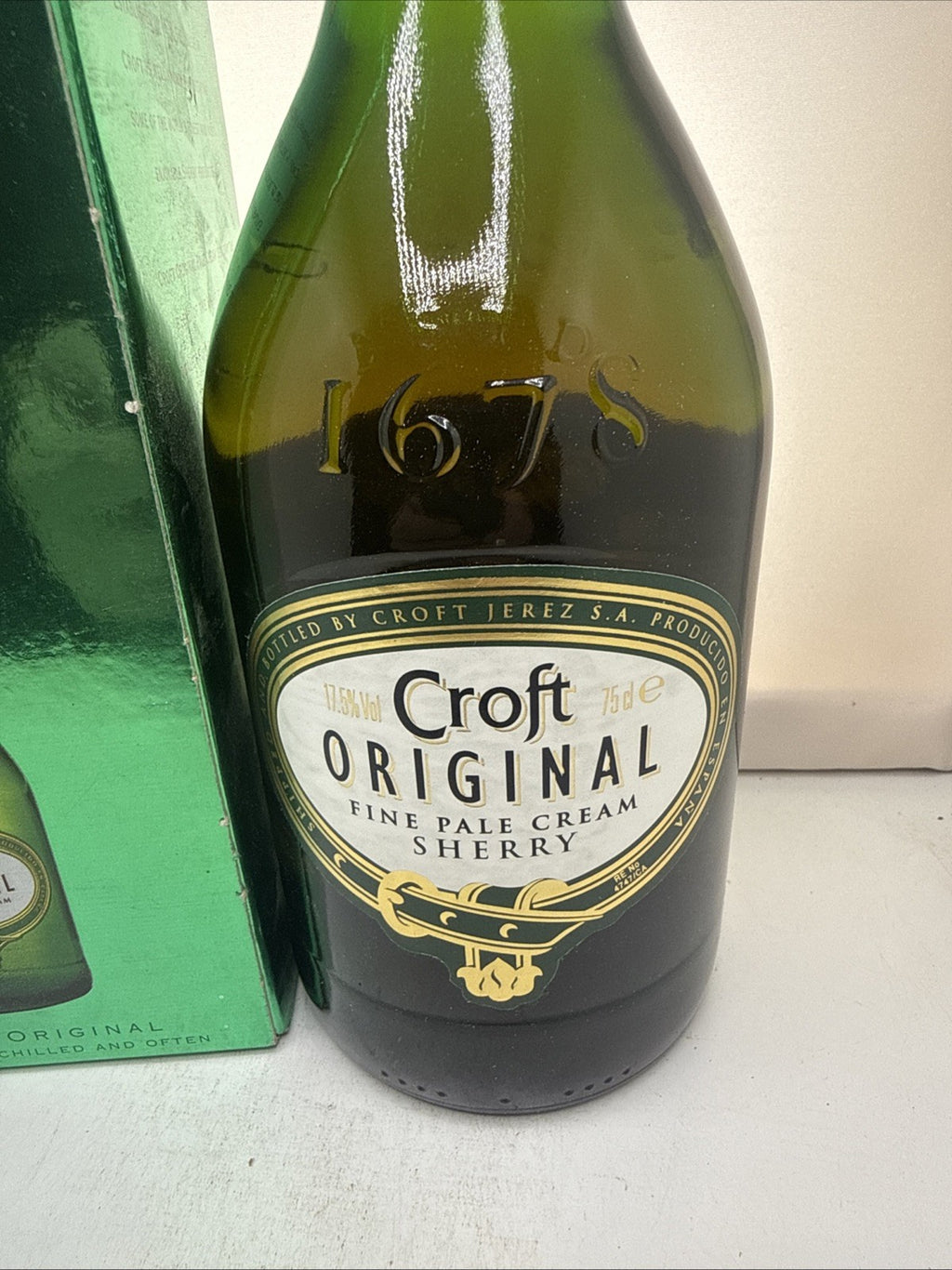 Croft Original Fine Pale Cream Sherry — c.1990s — Sweet