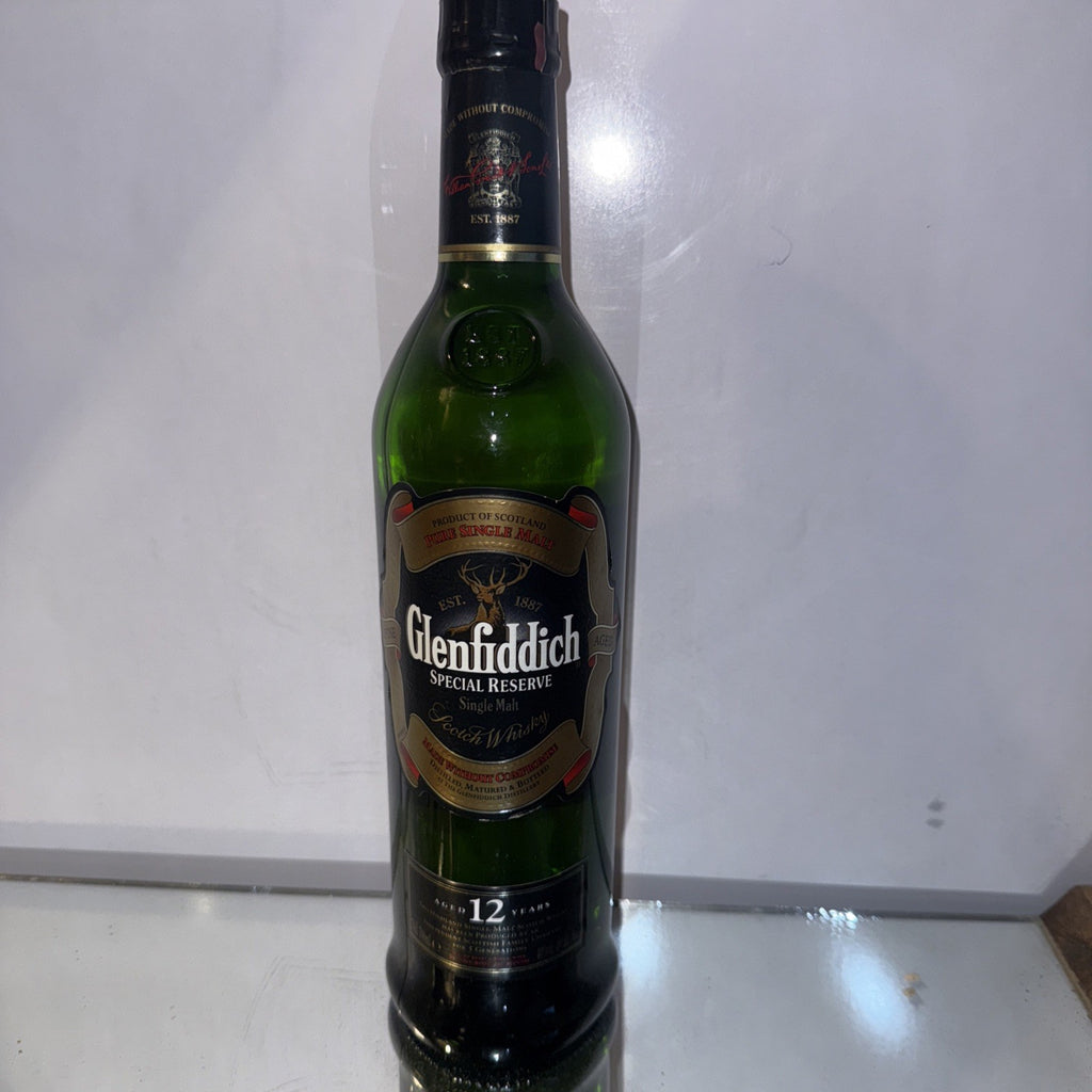 Glenfiddich Single Malt Scotch Whisky - 12 Years Old 70cl Bottled 1991