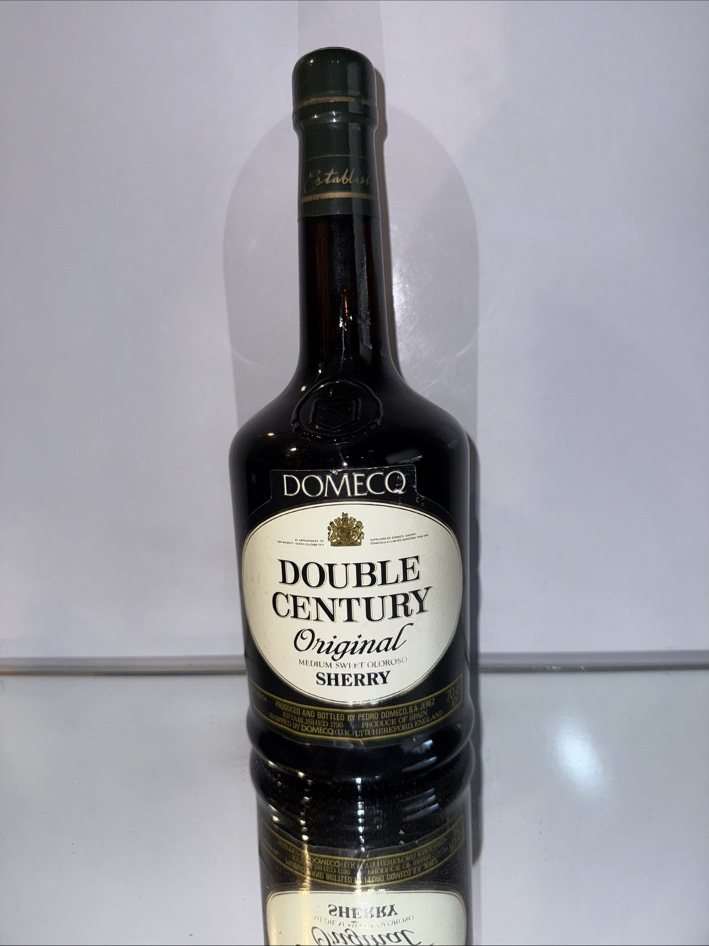 Domecq Double Century Sherry Nostalgic vintage matured Quality 1980s