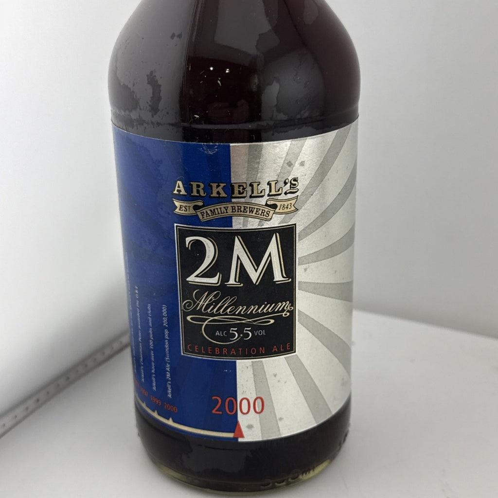 “Arkell’s 2M Millennium Ale 2000 Full Bottle 5.5% Celebration Beer”