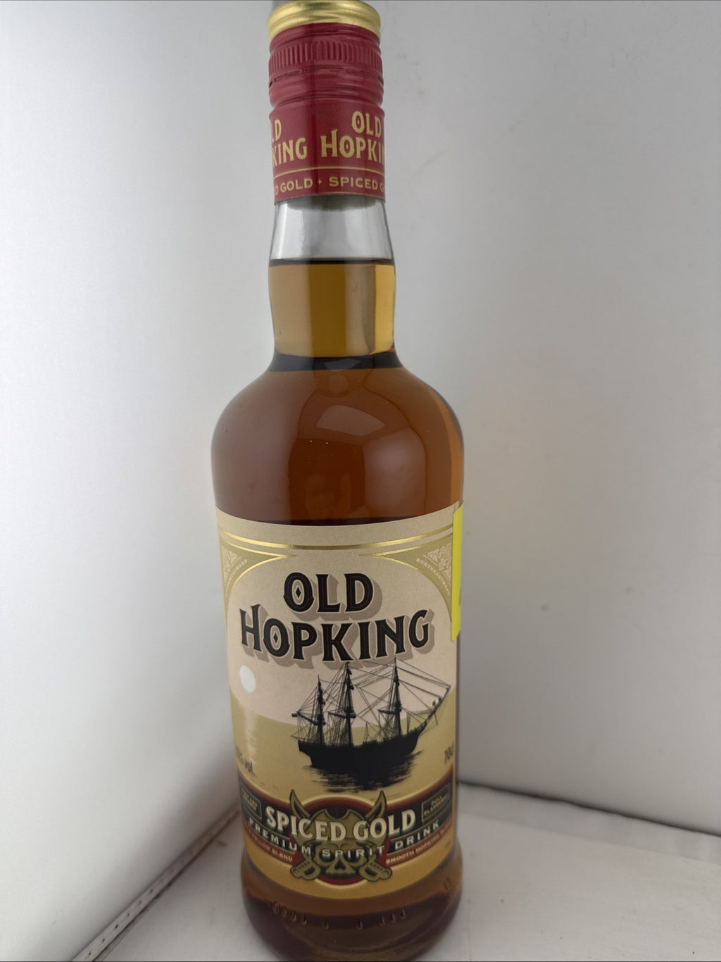 Old Hopking Spiced Gold Premium Spirit Drink 70cl 30% ABV Sealed