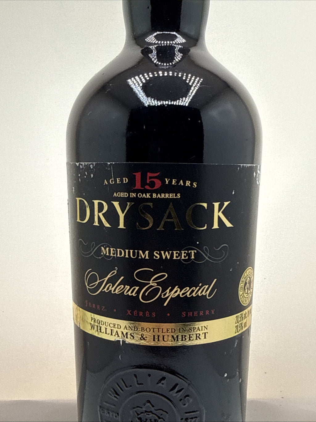 Drysack 15yo Medium Sweet Sherry. Williams & Humbert Jerez. 75cl 20%.
