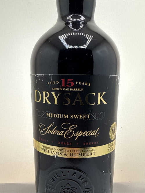 Drysack 15yo Medium Sweet Sherry. Williams & Humbert Jerez. 75cl 20%.