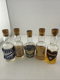 Vintage De Kuyper Miniature Liqueurs Job Lot Gin Kummel Fladderak