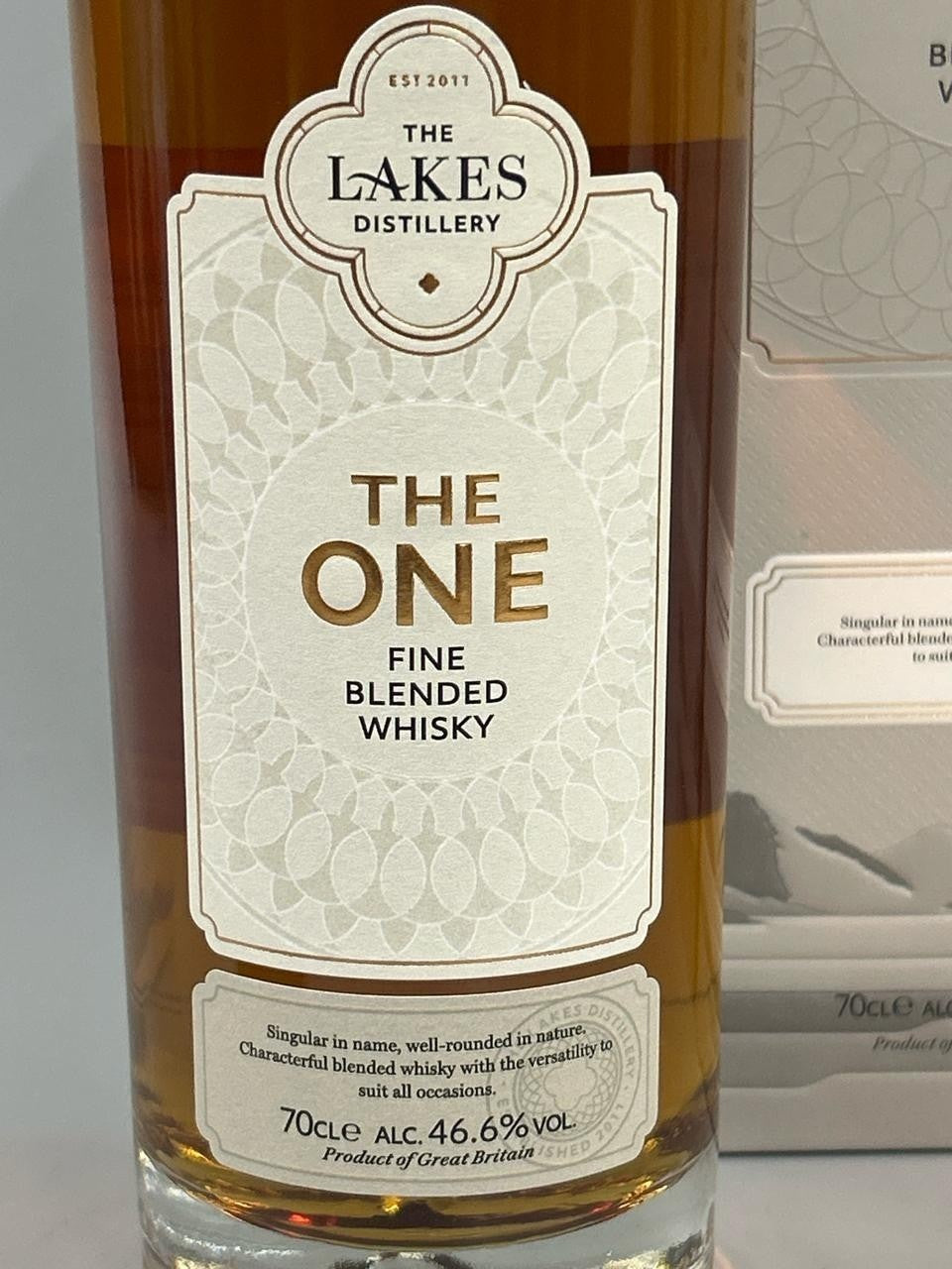 THE LAKES DISTILLERY - THE ONE FINE BLENDED SCOTCH WISKY / 70CL / 46.6%