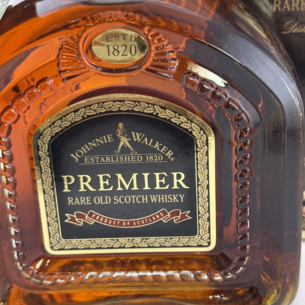Johnnie Walker Premier Rare Old Scotch Whisky Decanter + Box