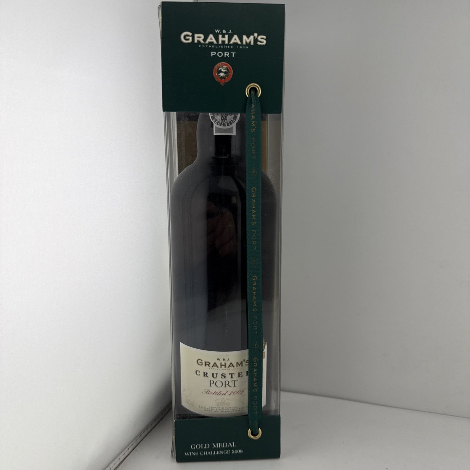 Graham’s Crusted Port Bottled 2002 75cl Unfiltered Vintage Style