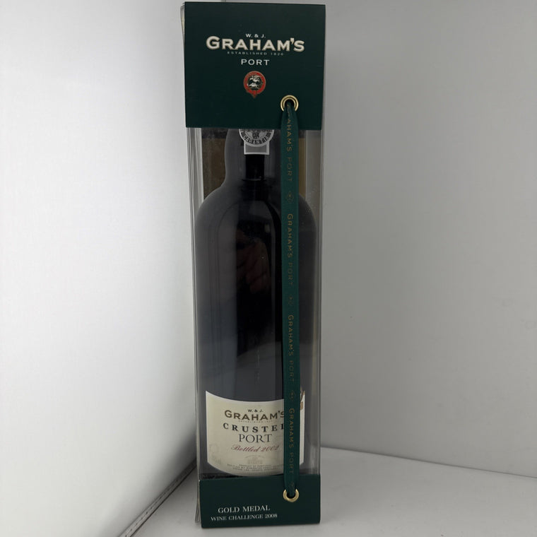 Graham’s Crusted Port Bottled 2002 75cl Unfiltered Vintage Style