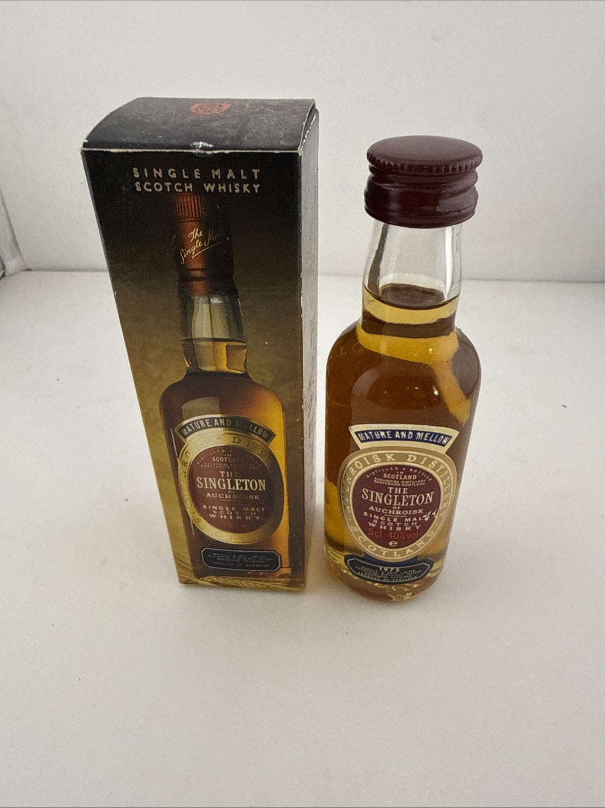 The Singleton of Auchroisk 1975 Single Malt Scotch Whisky Miniature, 5cl, 40%