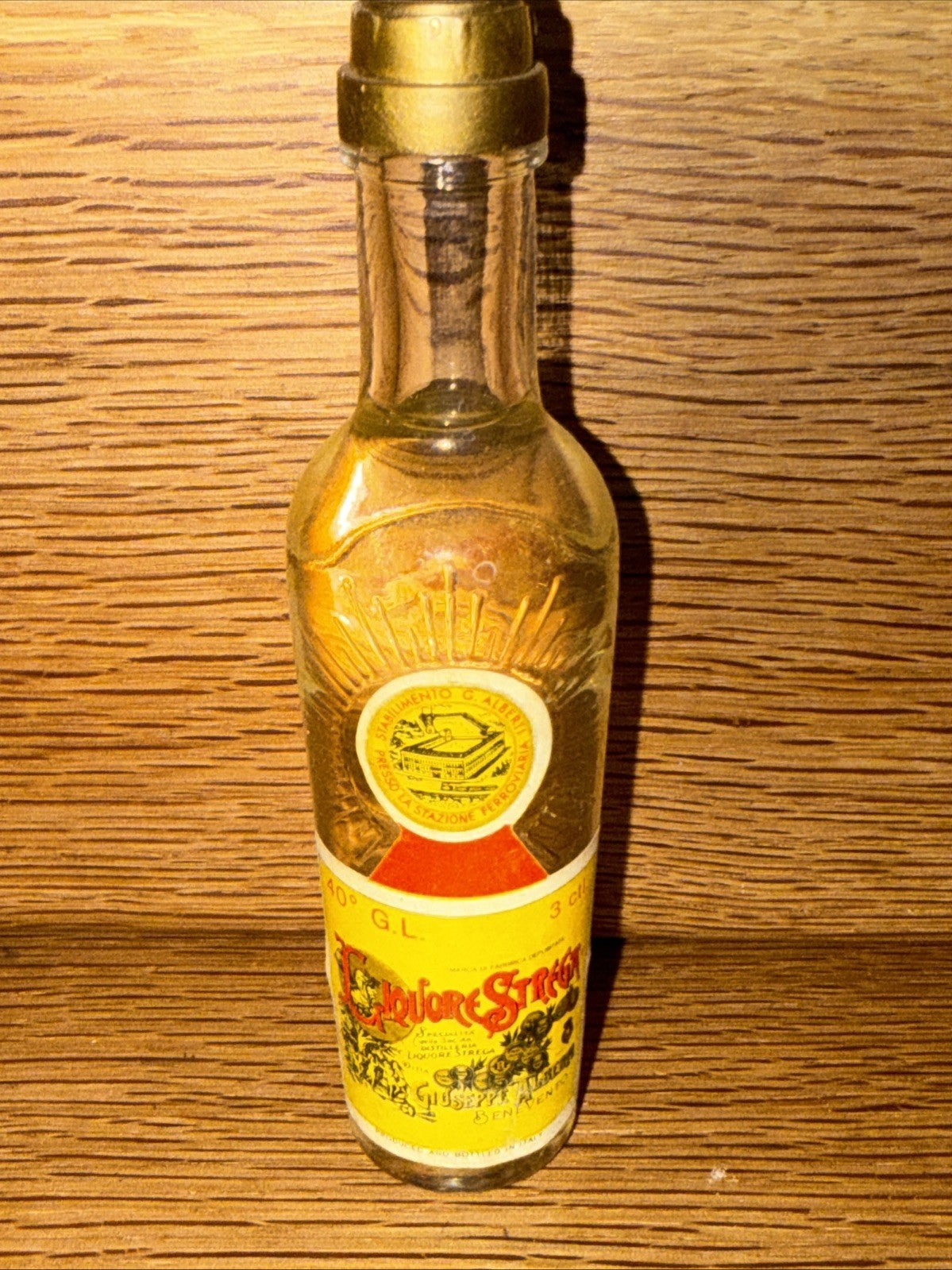 Liquore Strega Miniature 1970s