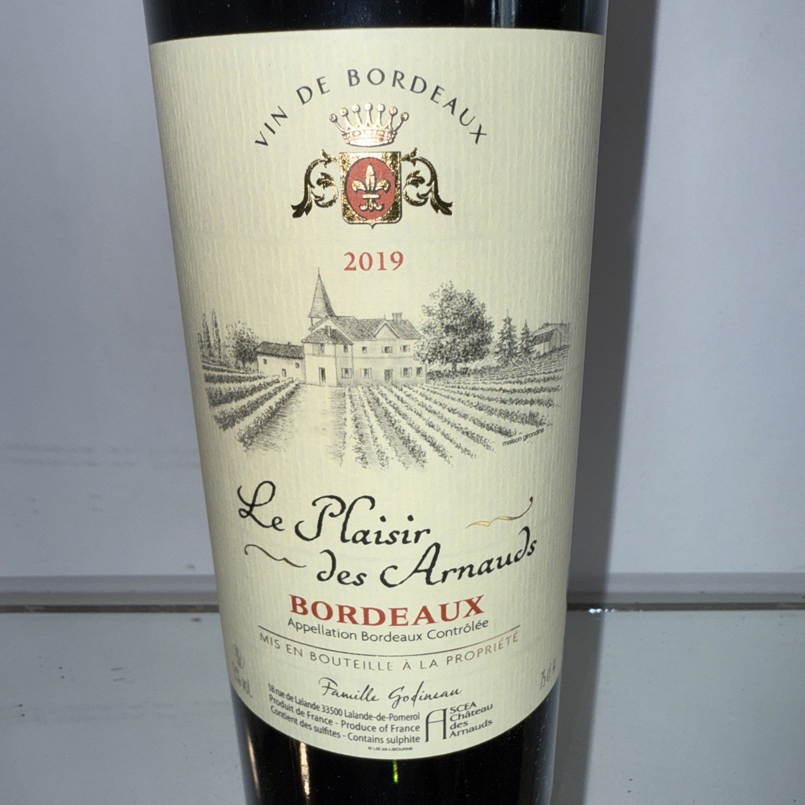 Chateau Des Arnauds Les Plaisir Des Arnauds Bordeaux 2019 Box Of 6