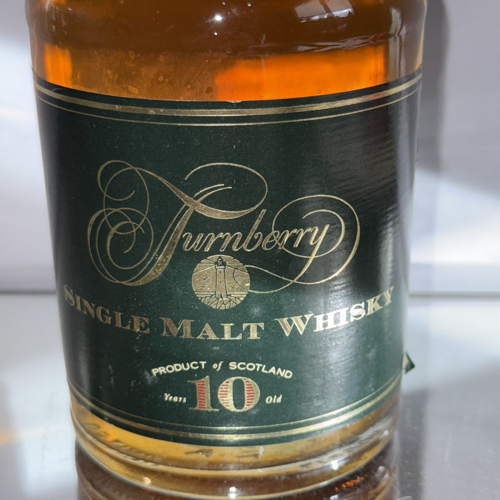 Turnberry 10 Year Old Single Malt Scotch Whisky Auchentoshan Distillery Date2001