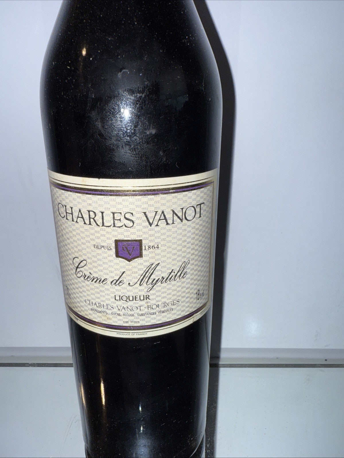 Charles Vanot Creme De Myrtille (blueberries) Liqueur 700ml
