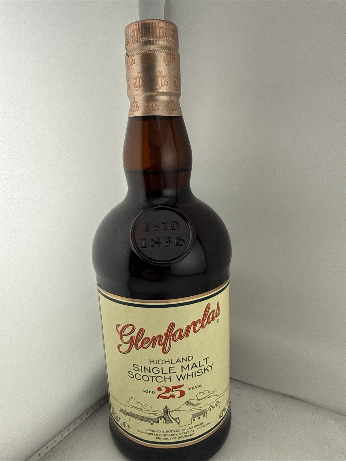 Glenfarclas 25 Year Old Highland Single Malt Scotch Whisky 70cl 43%