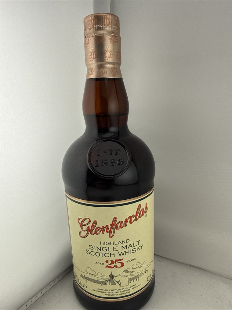 Glenfarclas 25 Year Old Highland Single Malt Scotch Whisky 70cl 43%