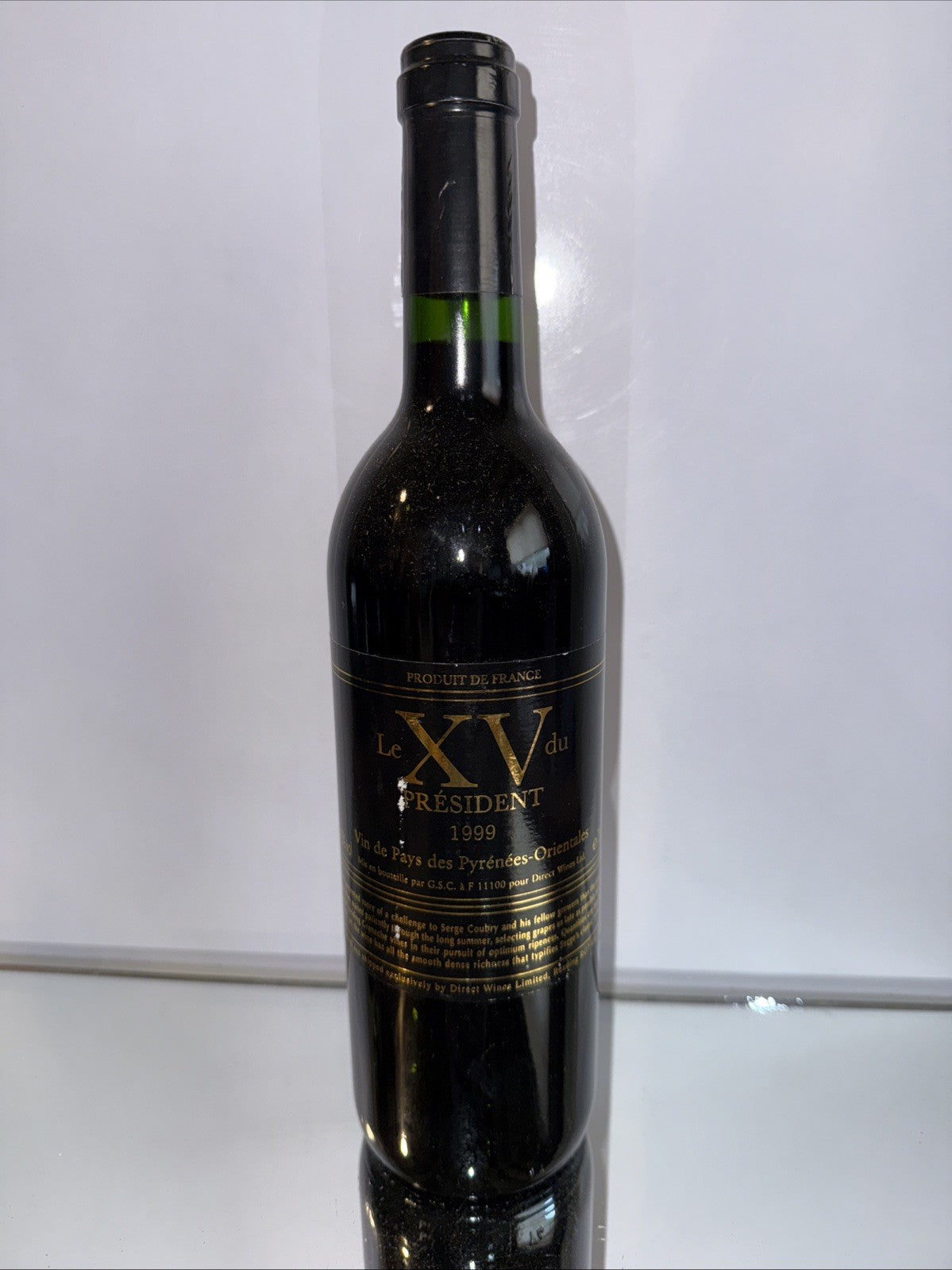 Le XV Du President Vin De Pay's Des Pyrenees Orientales 1999 Red