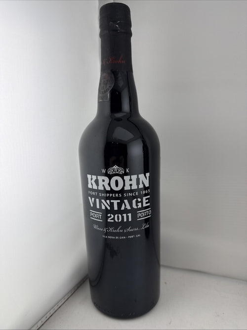 Krohn Vintage Port 2011 75cl Portuguese Port Wine Declared Vintage