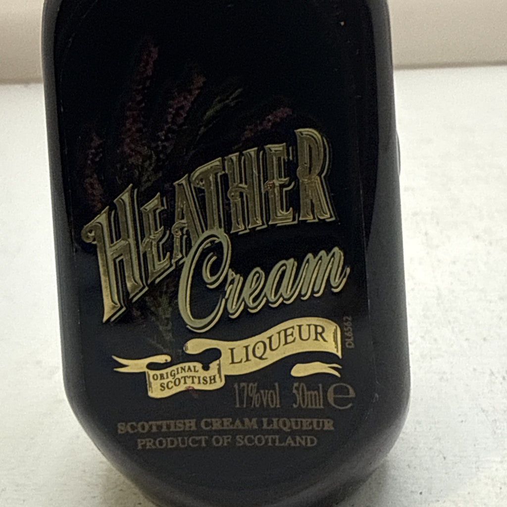 Heather Cream — 50ml Scottish Cream Liqueur Miniature — 17%