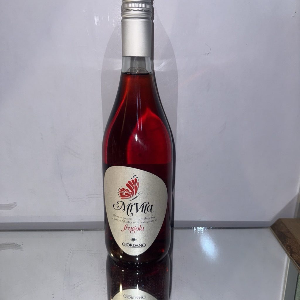 Giordano “MiVita Fragola” (strawberry-flavored, aromatized wine