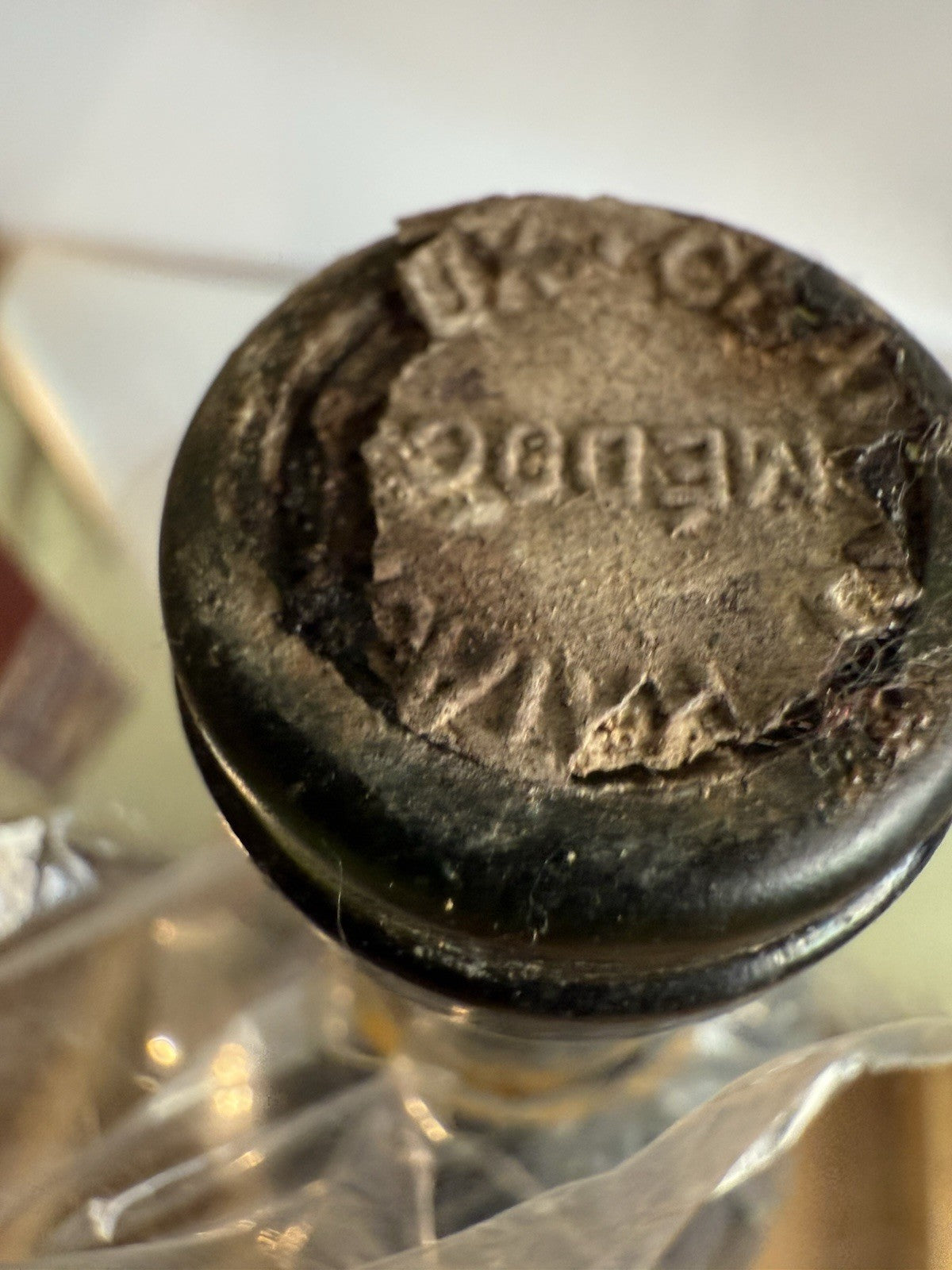 Château Patache d’Aux Medoc 1975 No Label  Cork In Good Order Cellar Stored 40yr