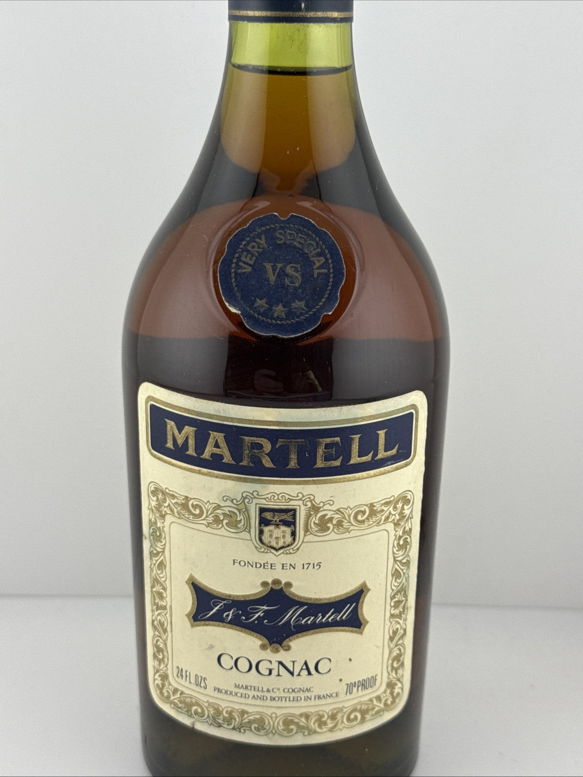 Martell VS Cognac Bottled Late 1970s rare martured