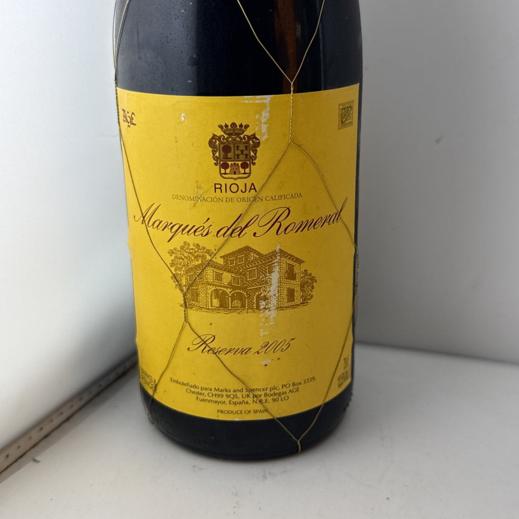 Marques del Romeral Reserva 2005 Rioja 75cl Spanish Red Wine