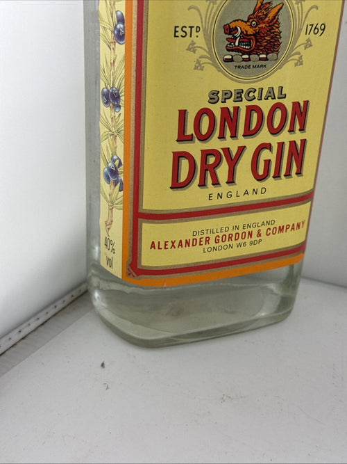 Gordon’s Special London Dry Gin 1L 40% 1990s Export Bottle
