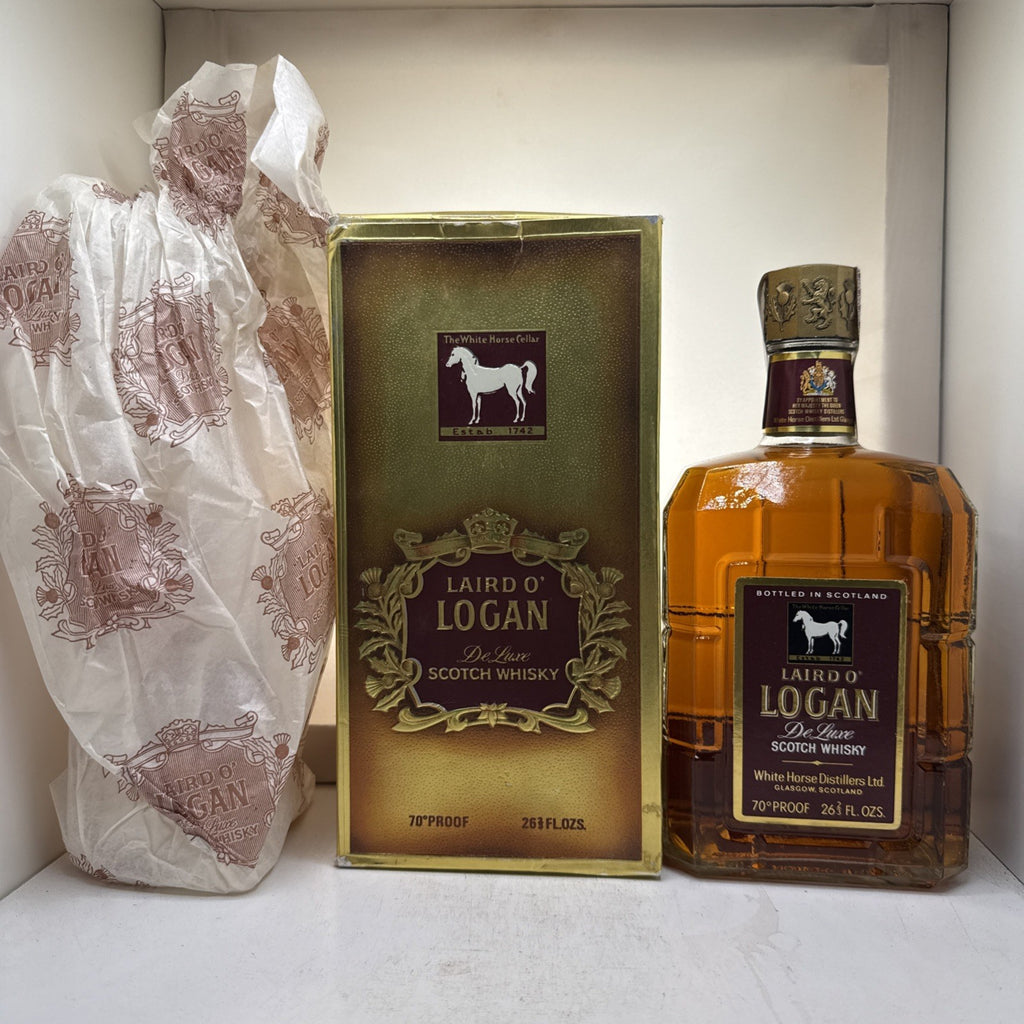 Laird O’ Logan De Luxe Scotch Whisky, c.1970s bottling, 70‑proof / 26⅓ fl oz