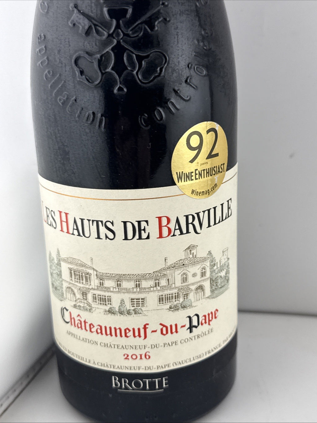 Brotte Les Hauts de Barville Chateauneuf-du-Pape 2016 75cl