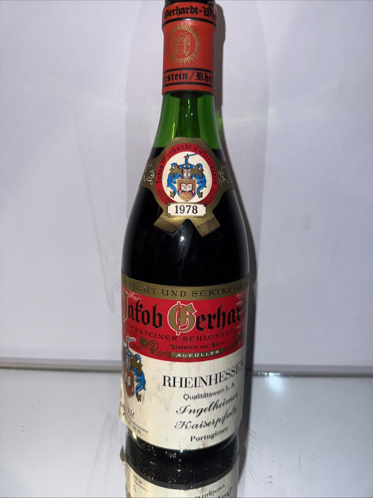 1978 Jakob Gerhardt Ingelheimer Kaiserpfalz Portugieser