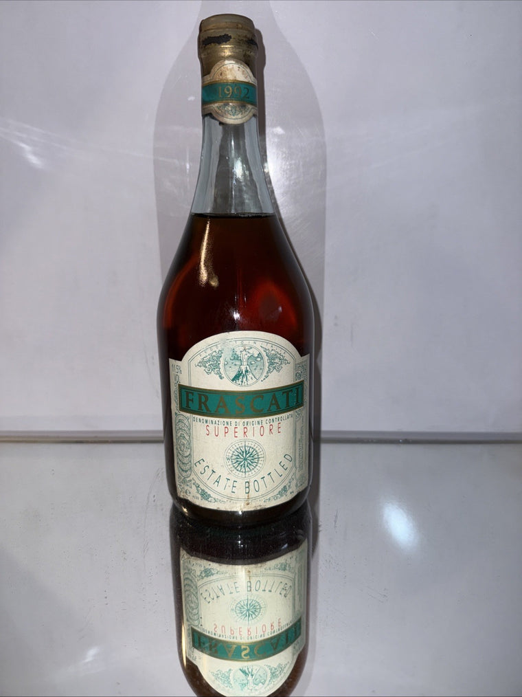 Frascati Superiore  1992 - Italian White Wine ( Marks And Spencer) Vintage