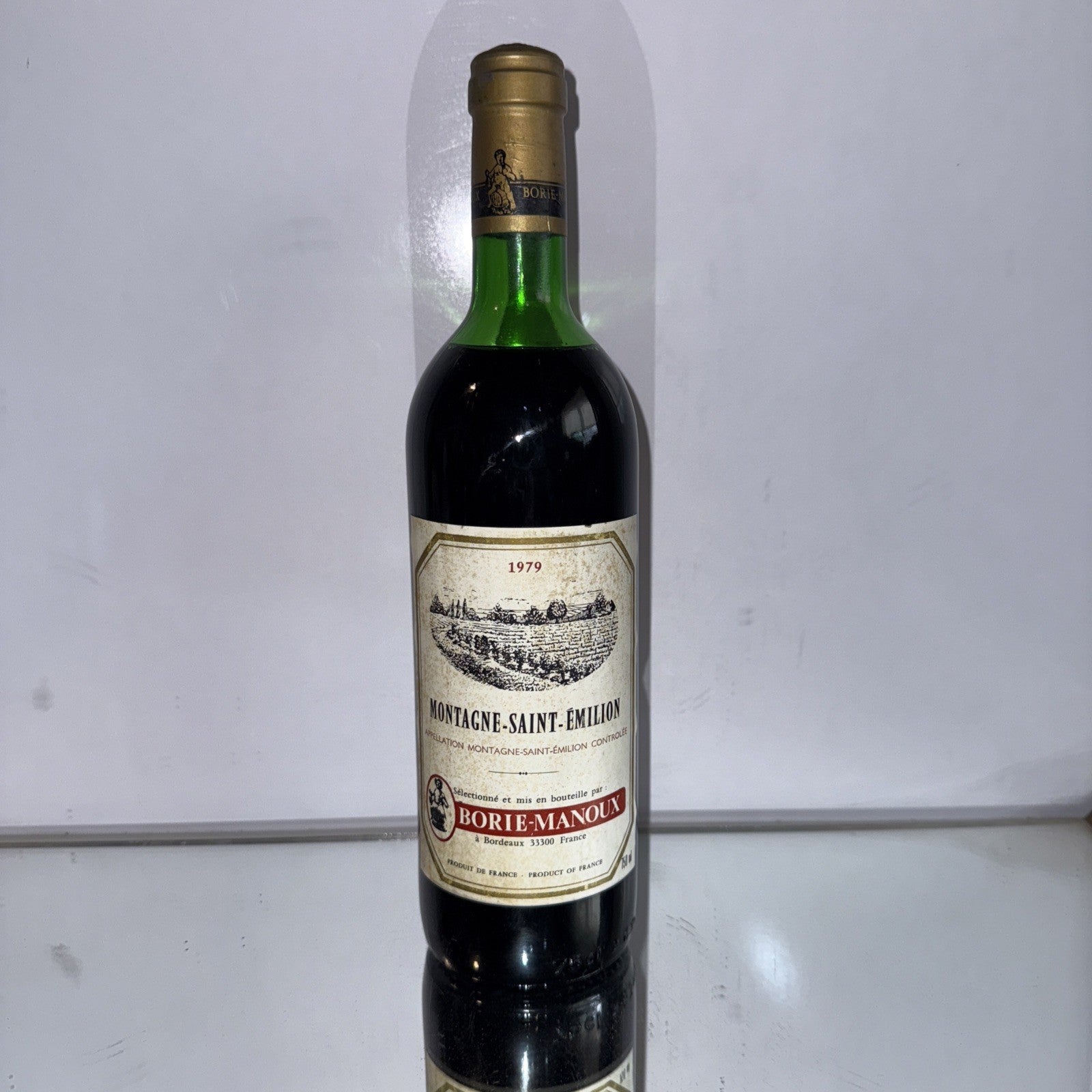 1979 Montagne-Saint-Émilion 1979 Borie-Manoux Red French