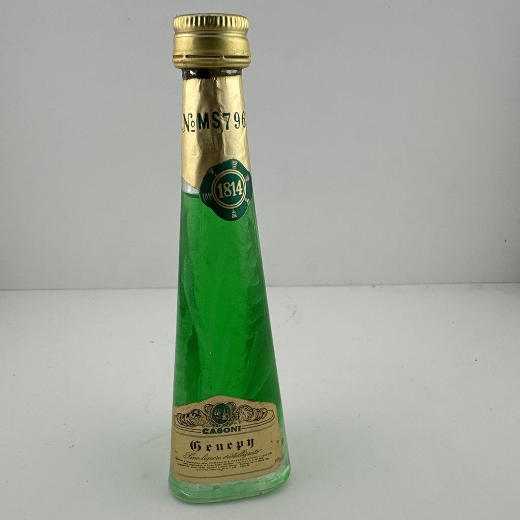 Casoni Genepy Cristallizzato liqueur Miniature 1979s