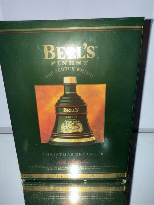 Bell’s Extra Special 1993 Christmas Bell Decanter 8 Year Old 70cl Full