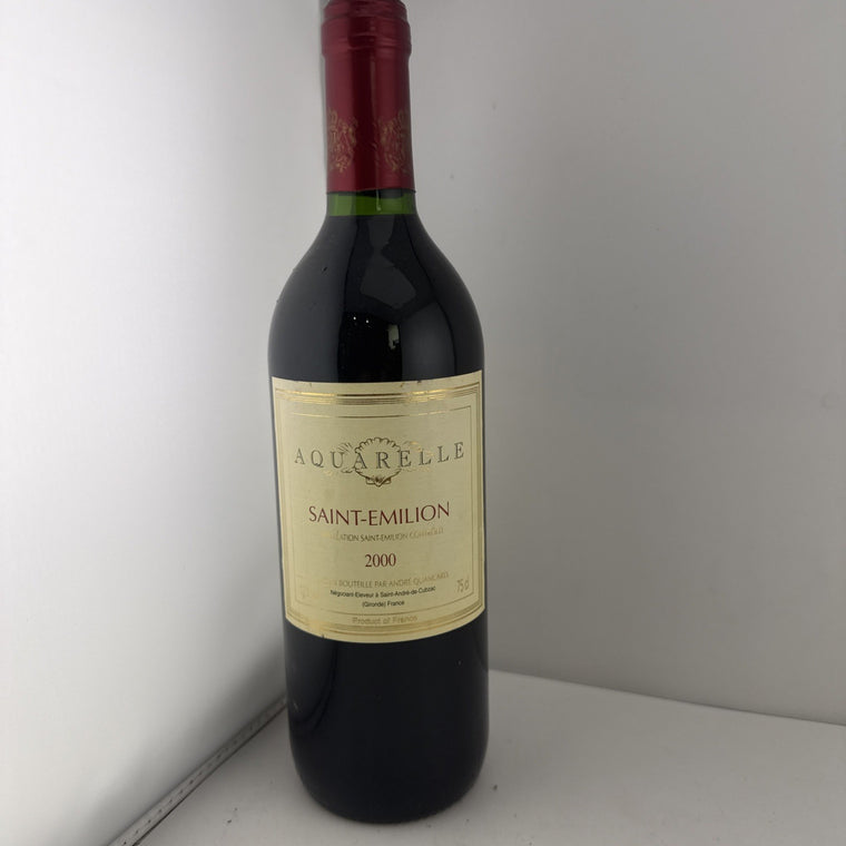 Aquarelle Saint-Émilion 2000 Bordeaux Red Wine 75cl