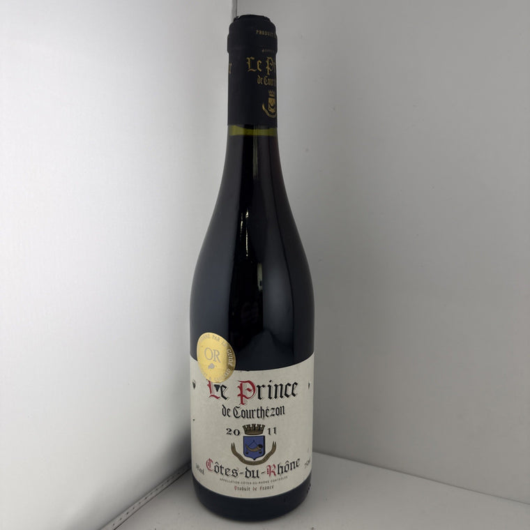 Le Prince de Courthezon Cotes-du-Rhone 2011 Red Wine 75cl