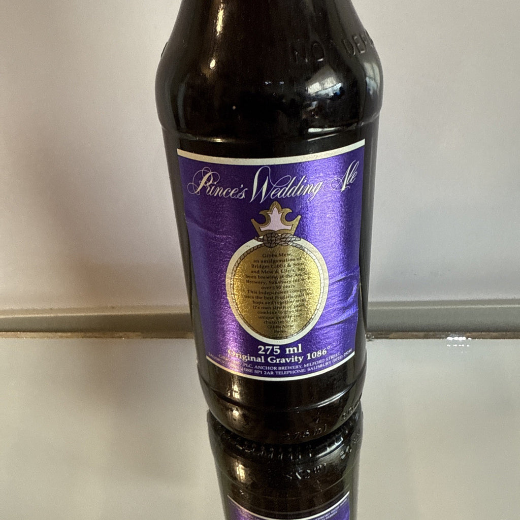 Gibbs Mew Princes Wedding Ale Prince Andrews 1986